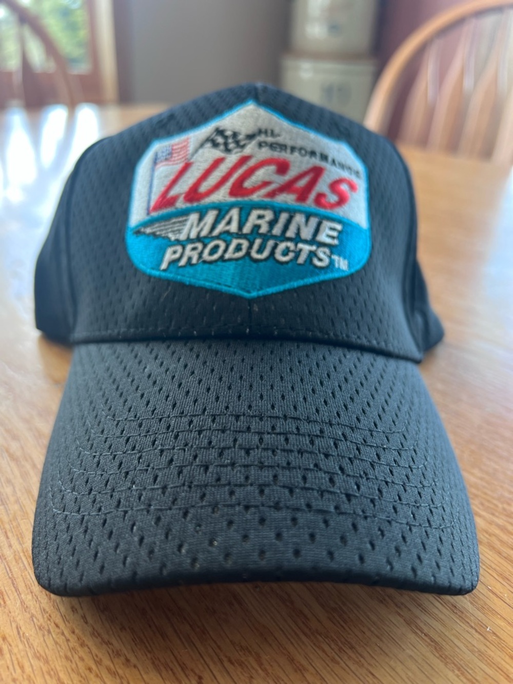 Lucas Marine Products Black Performance Cap